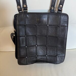 M.C. (Marc Chantal) Crossbody Black Handbag